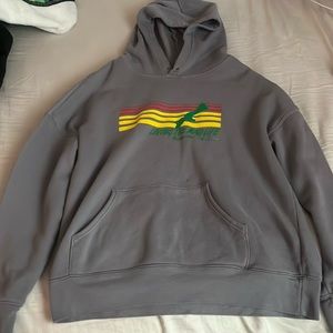 Light gray, Madeline island- Lake Superior sweater.